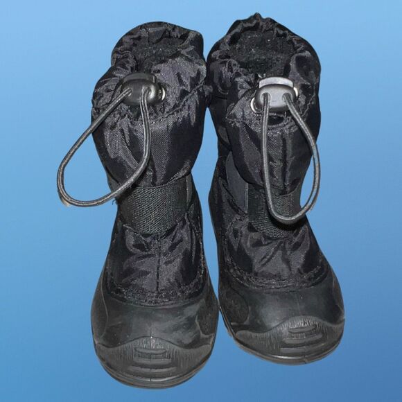 Infant Kamik Infant Black Tickle Boots Size 6 - Picture 2 of 5